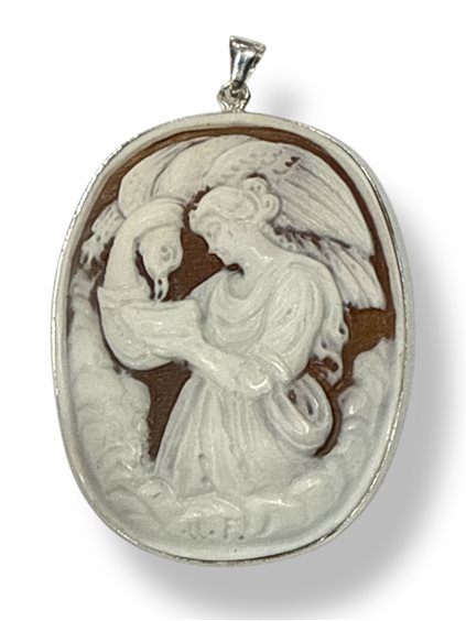 Colgante Mandile 1922 Mujer Cammei  in Plata Conchiglia 2MCICM206 - 2MCICM206
